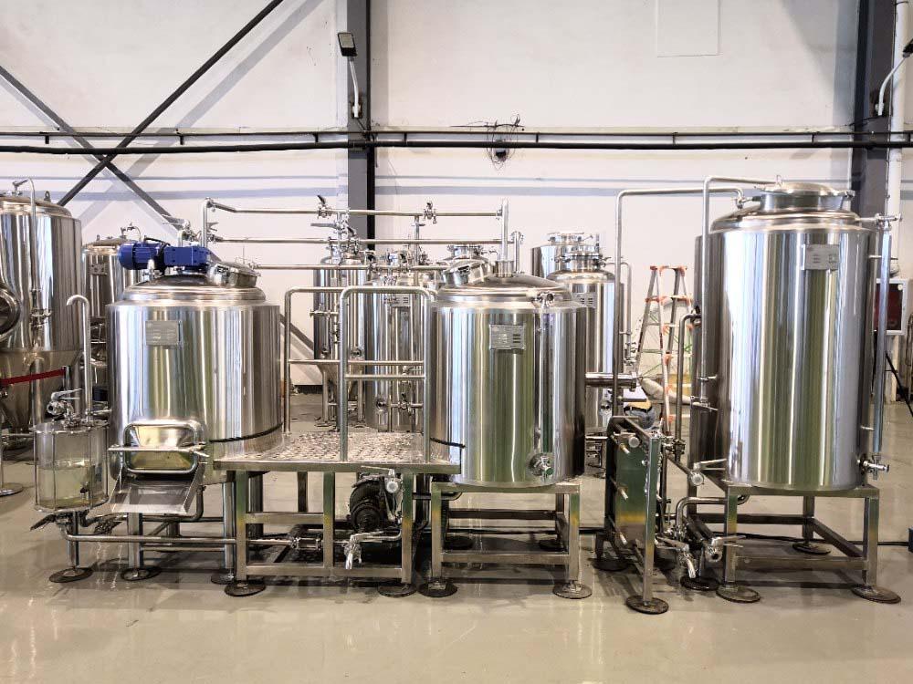 10 HL Stainless steel brewhouse